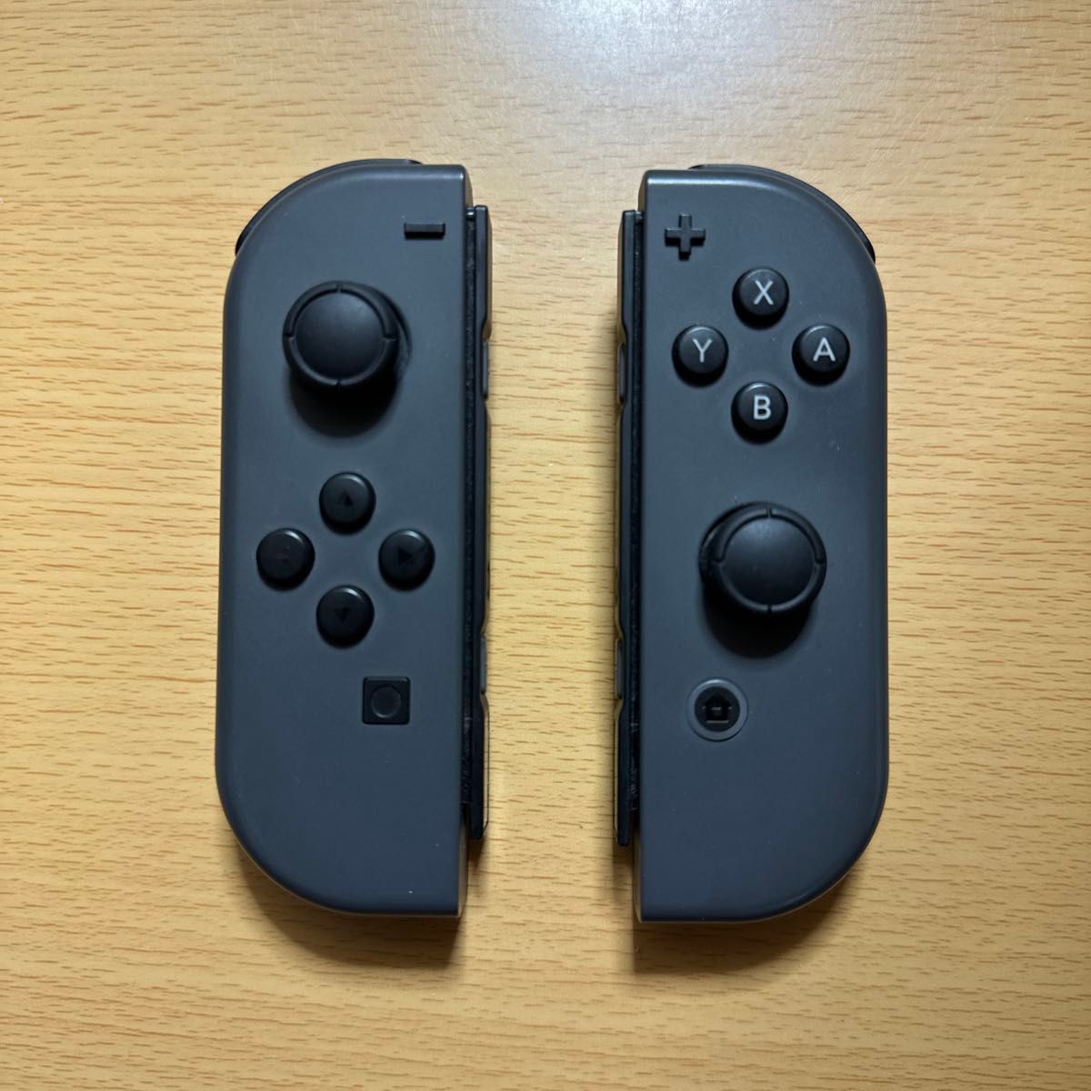 ★Nintendo Switch Joy-Con(L)/(R)グレー　ストラップ付　箱付　廃盤カラー　希少　動作確認ＯＫ　整備済