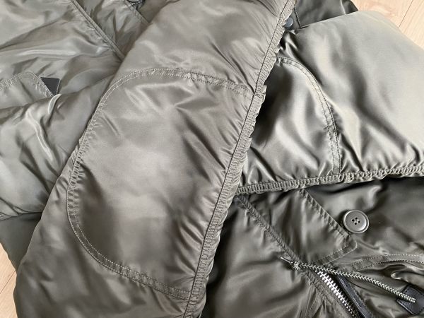 【XL】エドウィン◆ALPHA INDUSTRIES アルファ インダストリーズ◆N-3B◆フライトジャケット◆20094-476◆古着◆Y0056_画像6