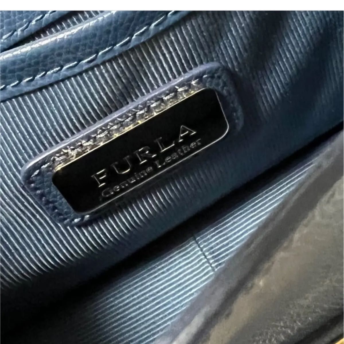 FURLA フルラ メトロポリス ミニバック  チェーンショルダーバッグ レザー