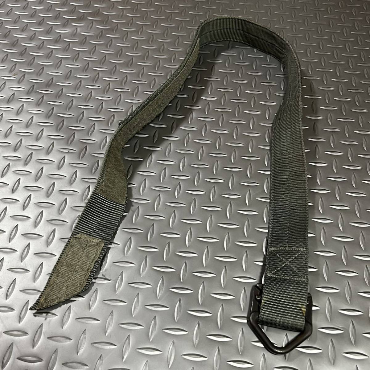 米軍放出品TAC SHIELD BELT Made in USA リガーベルト MEDIUM ブルーグレー　おしゃれ　 (INV C#51)_画像6