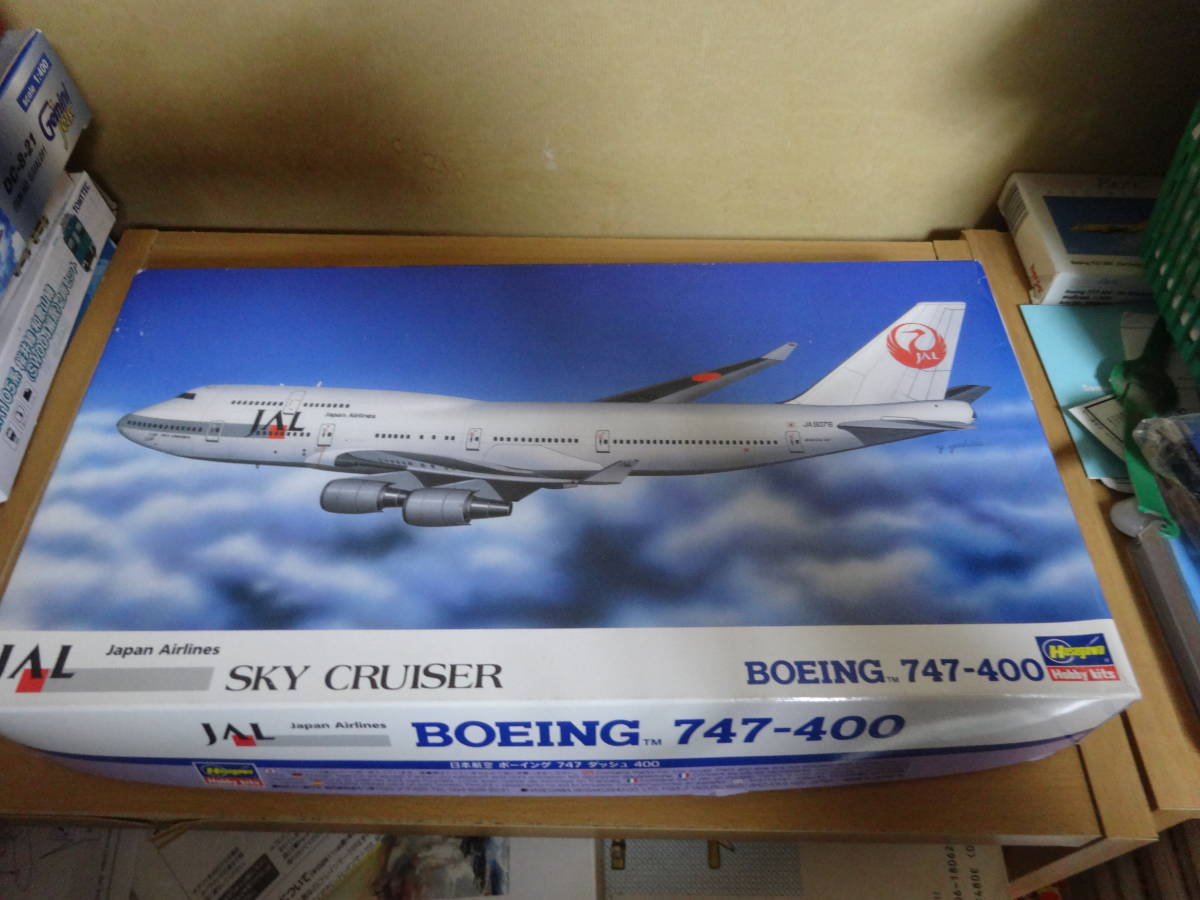  Hasegawa 1/200 JAL Japan Air Lines 747-400