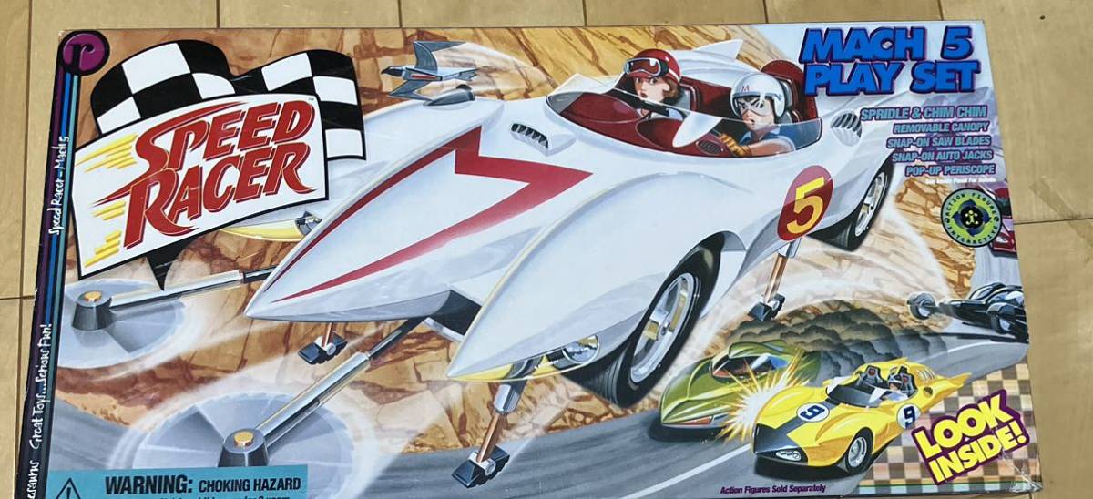 SPEED RACER Mach5 タカラ スピードレーサー マッハ5 プレイセット フィギア付き マッハ GoGoGo _画像1