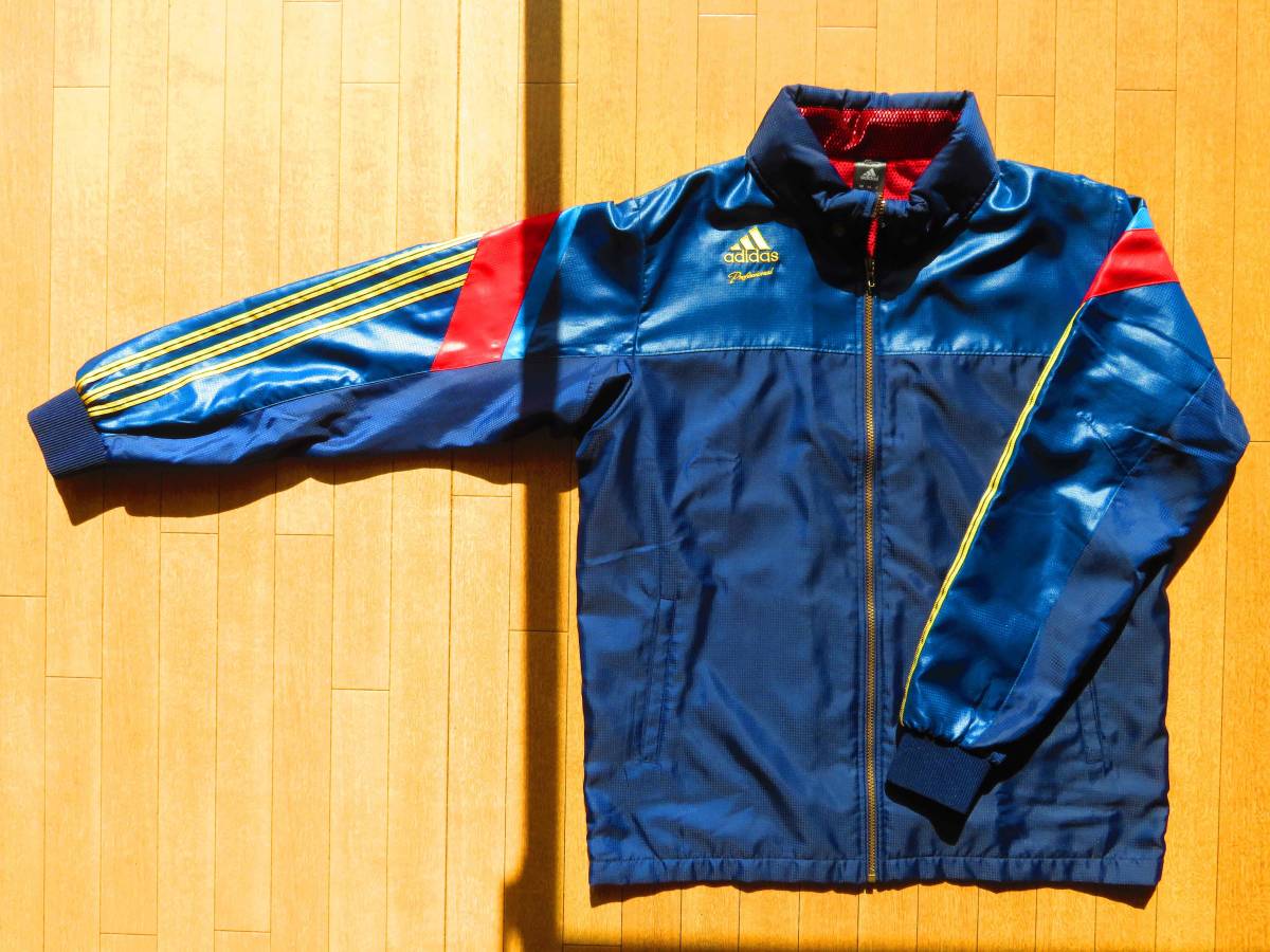 adidas Professional ジャージ メンズ サイズＯ アディダス プロフェッショナル 3ストライプ SIZE XL ウインドブレーカー MENS 秋/冬/春用