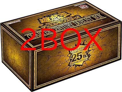 新品未開封 遊戯王 QUARTER CENTURY DUELIST BOX 2BOX