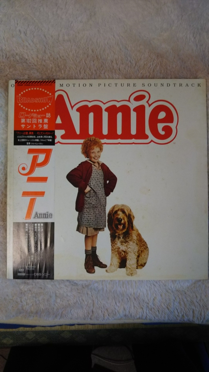レコード盤　「Annie」アニー　_画像1