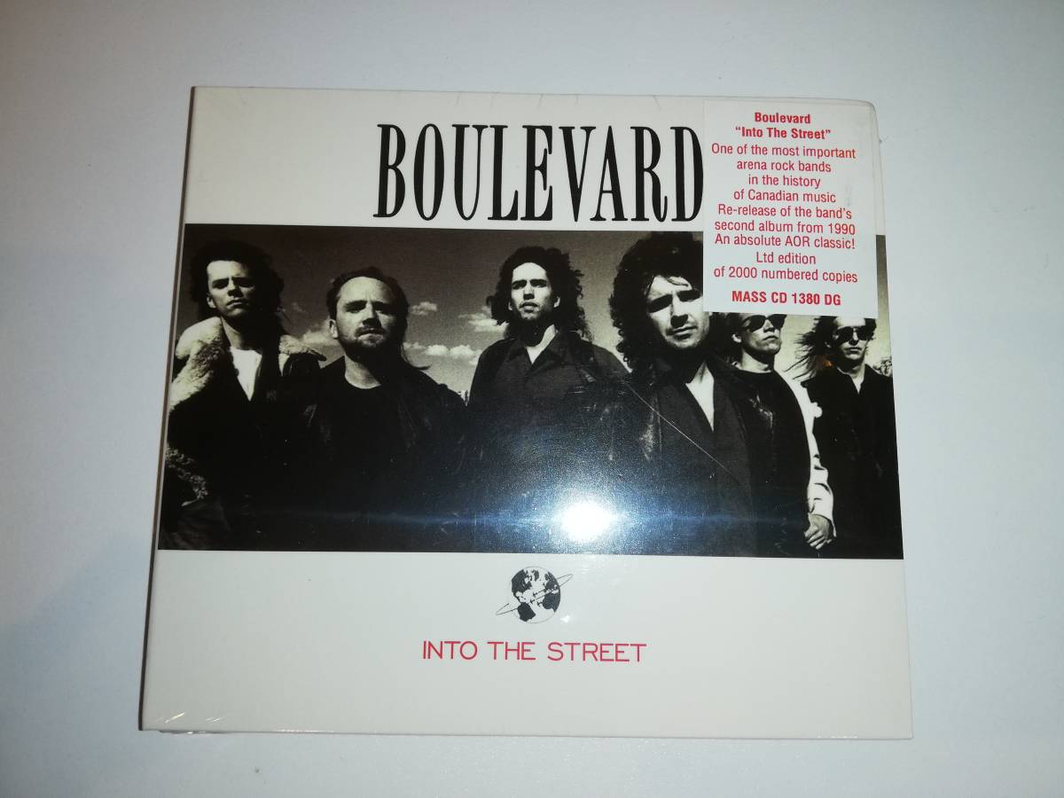 【カナダ産メロハー名盤】BOULEVARD / INTO THE STREET　レアなシリアルナンバー入りMETAL MIND盤　2000枚限定　未開封新品　 _画像1