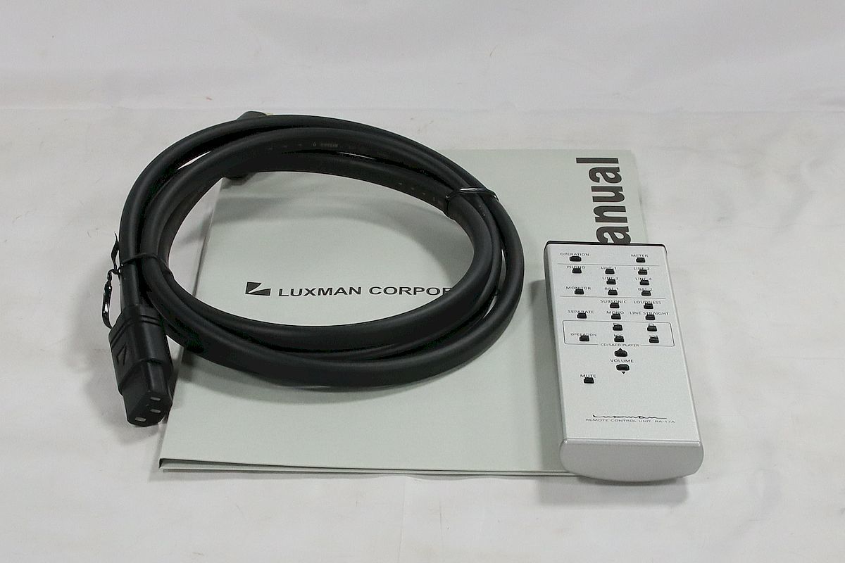 【店頭併売・中古】 LUXMAN プリメインアンプ L-595A ※中古保証6ヶ月_画像6