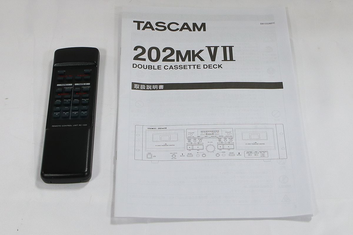 20491円 【店頭併売・中古】 TASCAM 業務用ダブルカセットデッキ 20491円 【店頭併売・中古】 TASCAM 業務用ダブルカセットデッキ
