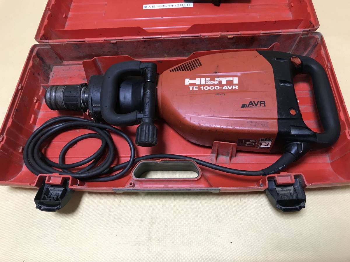 HILTI ヒルティ 電動コンクリートブレーカー TE1000-AVR ジャンク_画像1