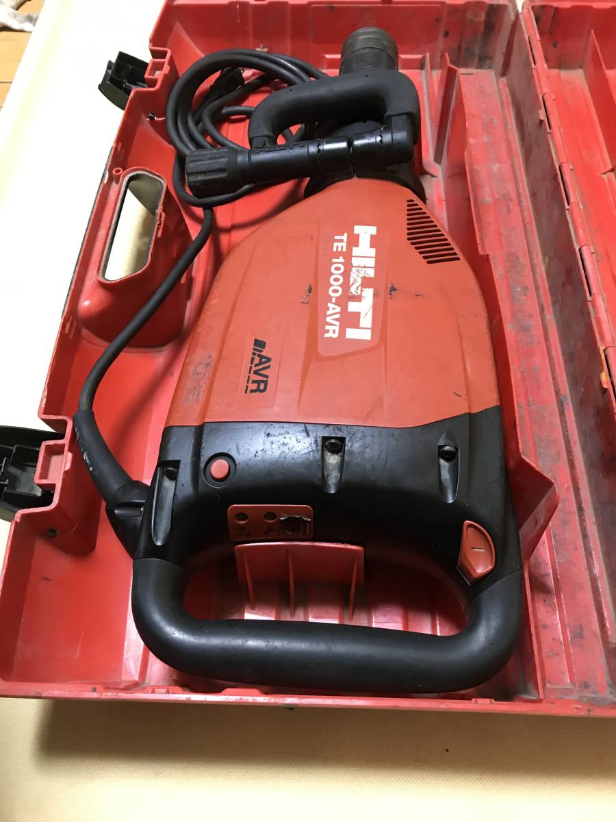 HILTI ヒルティ 電動コンクリートブレーカー TE1000-AVR ジャンク_画像4