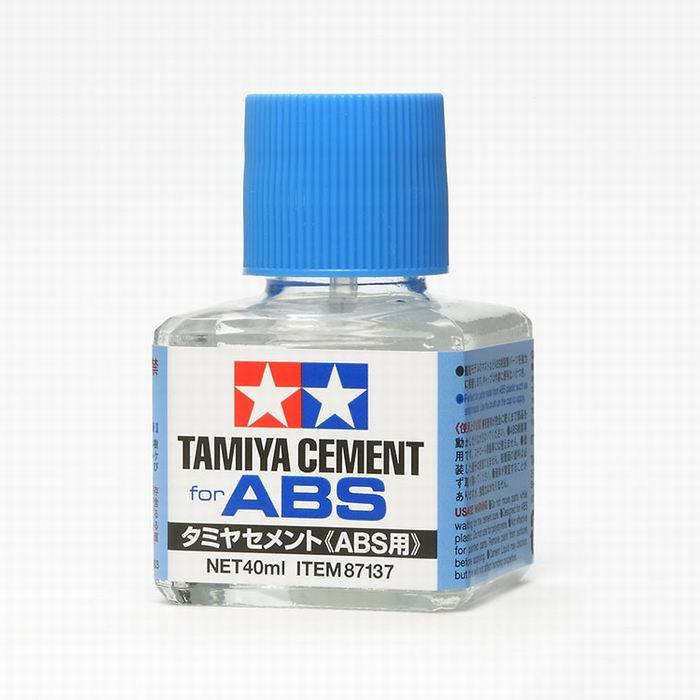  Tamiya pra cement ABS blue bin 87137 plastic model adhesive TAMIYA [ new goods ]