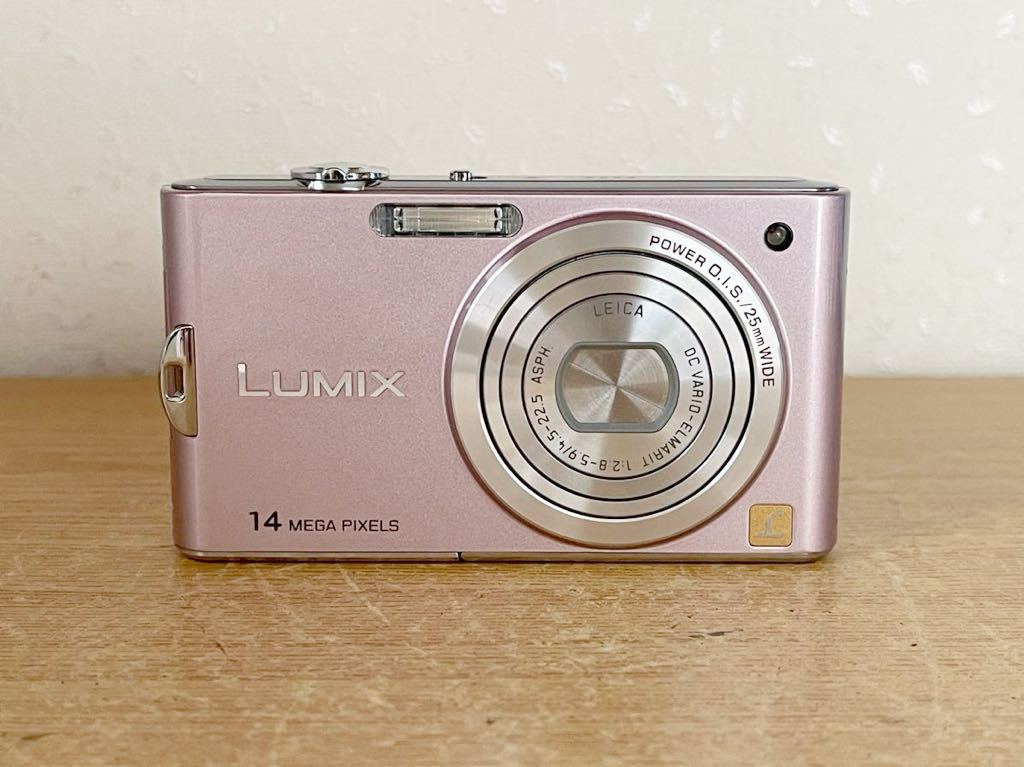 【ジャンク】No、10 Panasonic LUMIX DMC-FX66 デジタルカメラ 14MEGA PIXELS POWER 0.1s/25mm WTDE 動作未確認　現状渡し　本体のみ_画像1