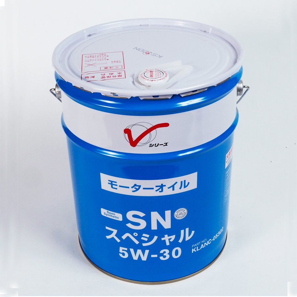 日産純正 SN スペシャル 5W-30 （20L） モーターオイル 部分混合油 KLANC-05302 日産純正オイル エンジンオイル【送料無料(北海道除く)】_画像3