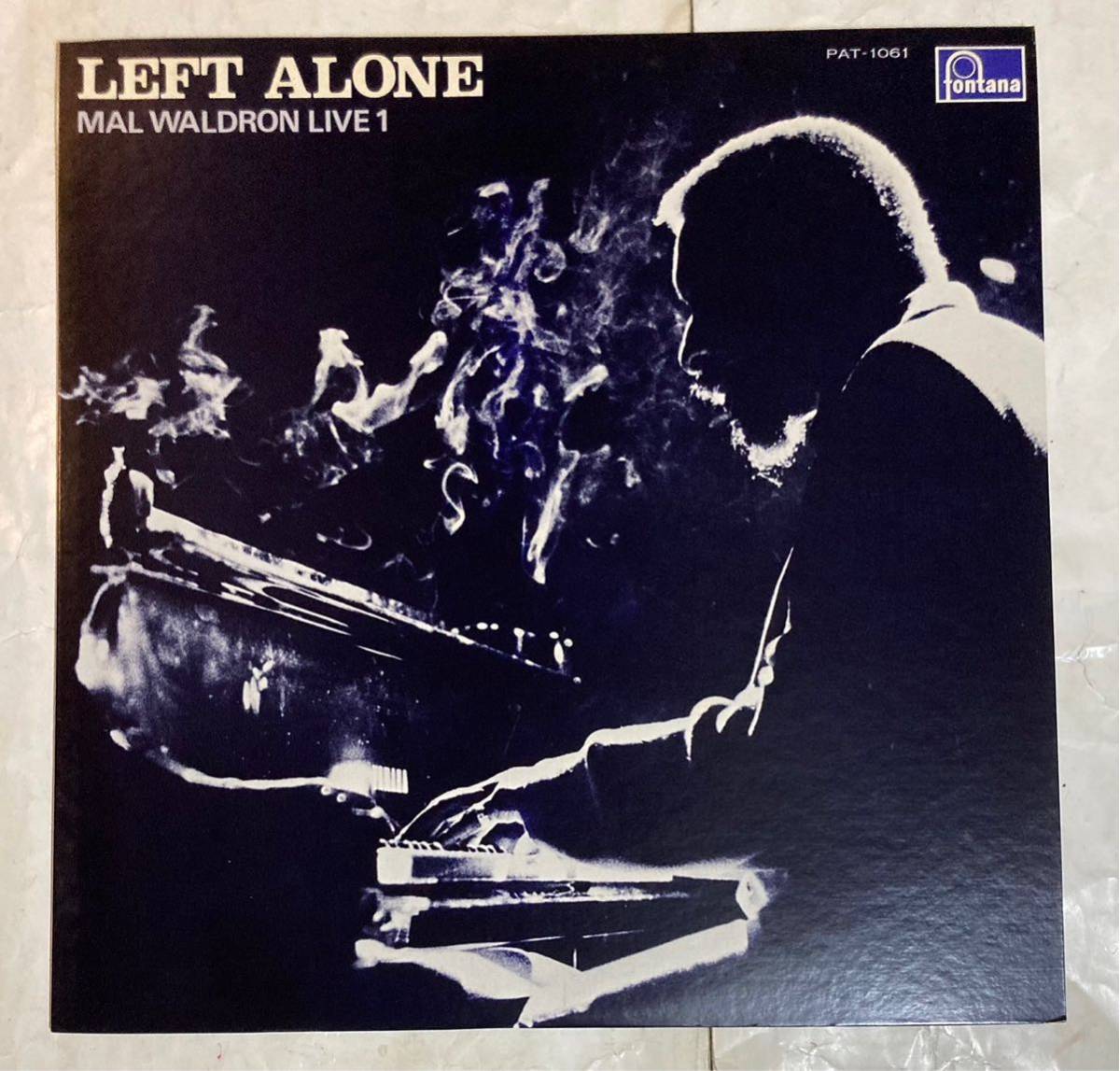 LP 1974年 国内盤 Mal Waldron Left Alone - Mal Waldron Live 1 マル・ウォルドロン レフト・アローン PAT-1061_画像1