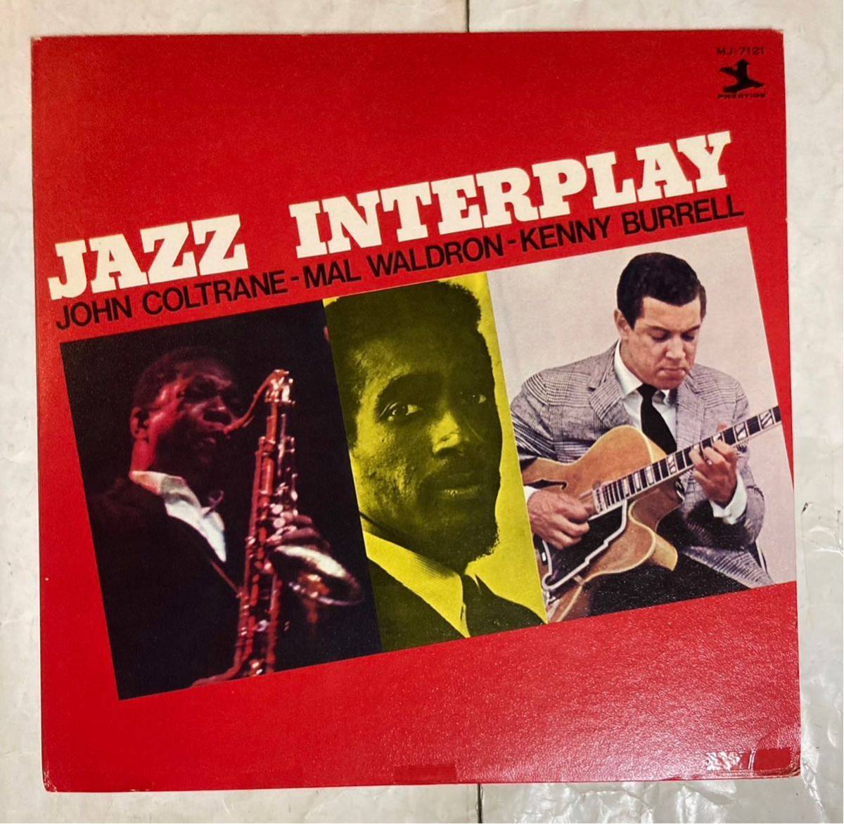 LP 国内盤 MONO John Coltrane - Mal Waldron - Kenny Burrell Jazz Interplay MJ-7121_画像1