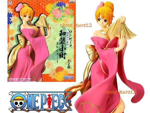 新品 即決■ナミ 和装小町 フィギュア ONE PIECE ワンピース ■バンプレスト プライズ NAMI 赤 ピンク 同梱可_画像1