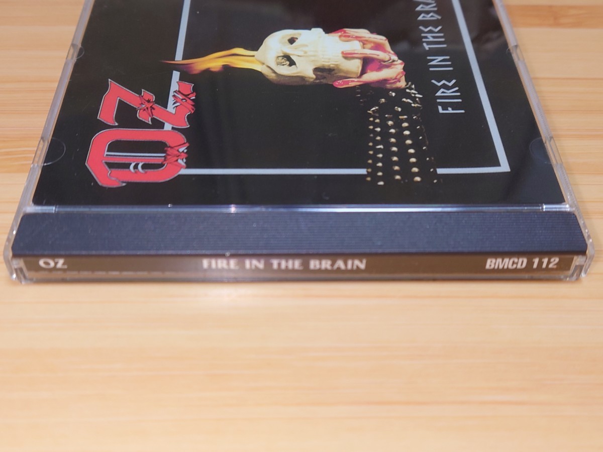 【即決 輸入盤】OZ◆FIRE IN THE BRAIN◆1983年作品◆フィンランド産HM◆1996 BLACK MARK PRODUCTION_画像6