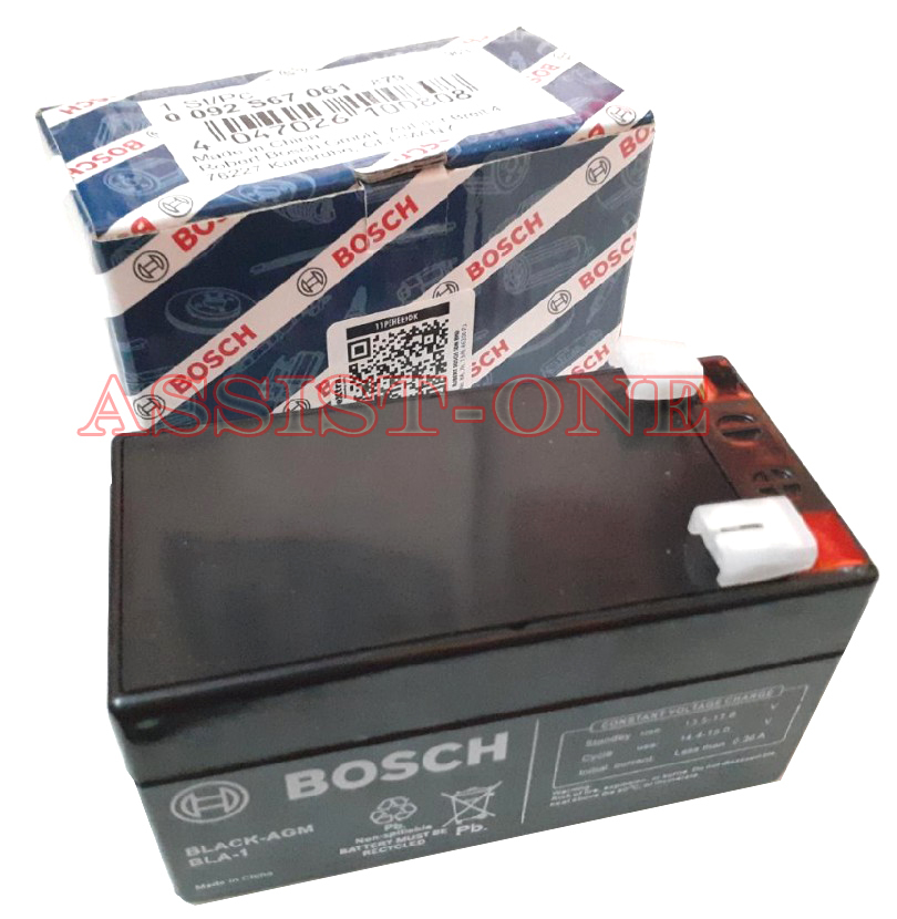 BOSCH製 サブバッテリー ベンツ Gクラス W463 ボッシュ製 バックアップバッテリー 1.2AH 000000004039 BLA-1_画像1