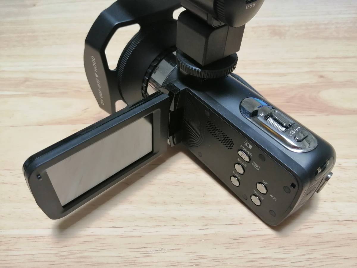 4K ULTRA HD デジタルビデオカメラ ガンマイク付き_画像3