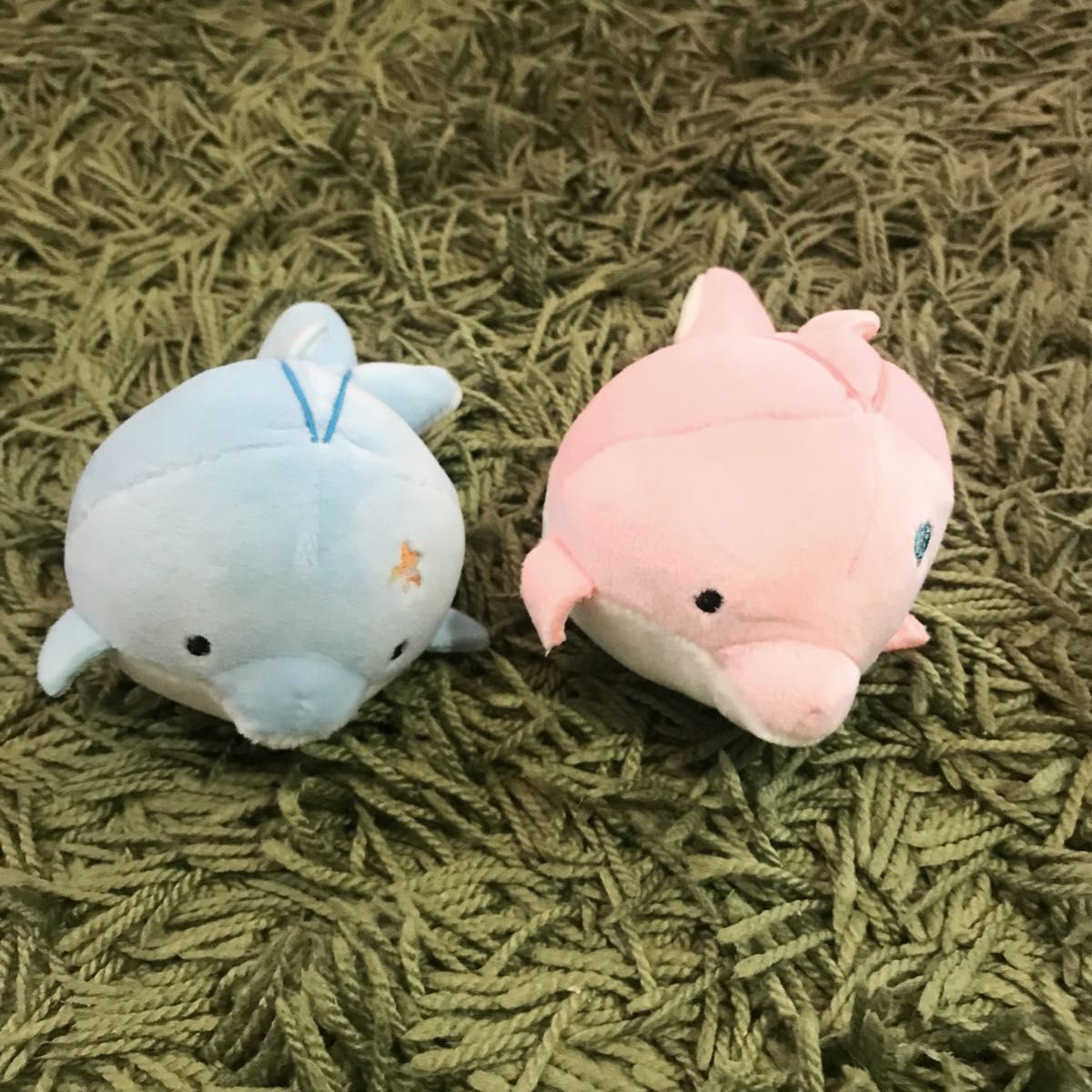 ゆるいるか もちもちみにぬい アオイルカ/ピンクイルカ み ゆるいるか もちもちみにぬい アオイルカ/ピンクイルカ み