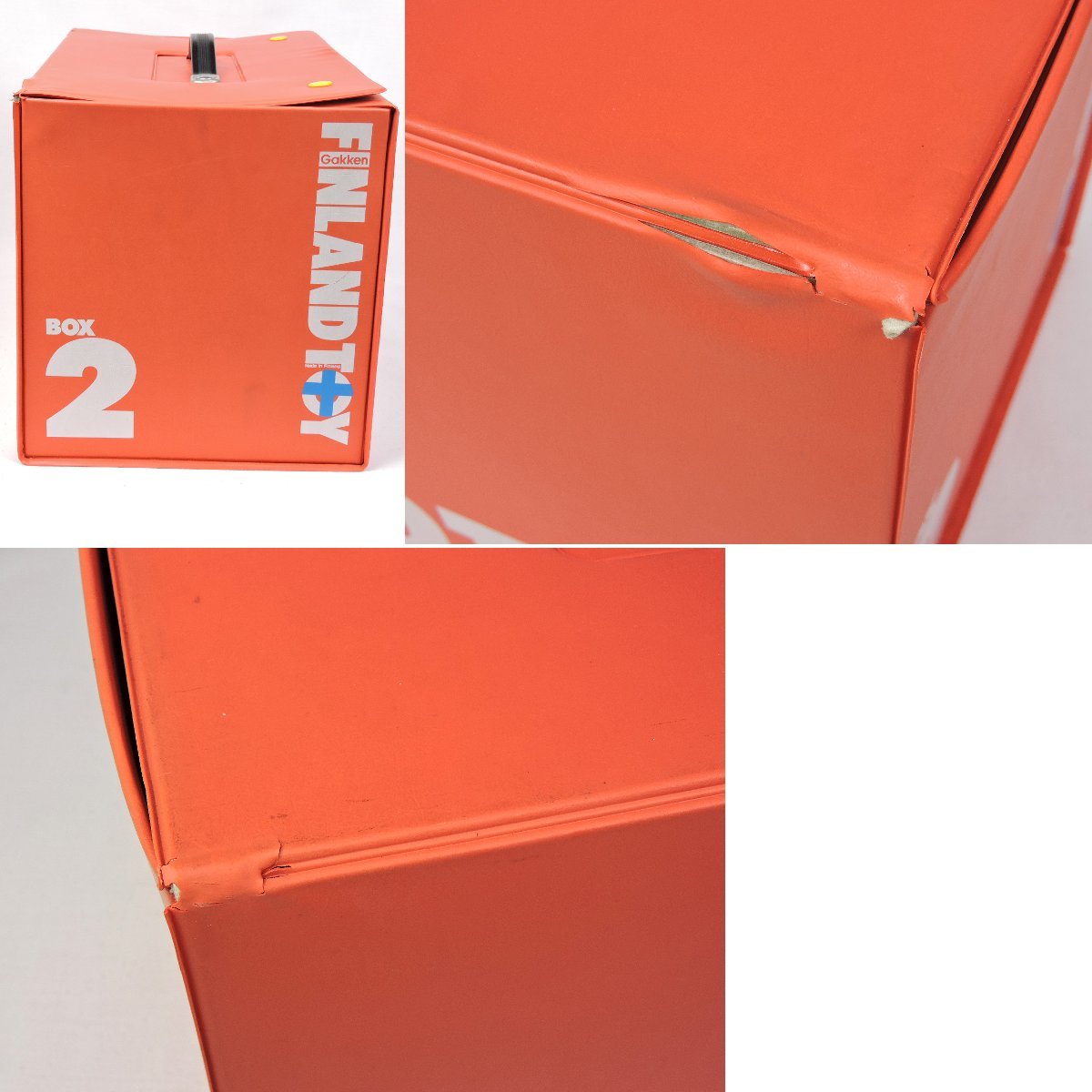 【中古】FINLAND TOY BOX1-3 セット 学研心身発達トーイシリーズ 北欧 フィンランド製 木製トイ_BOX2