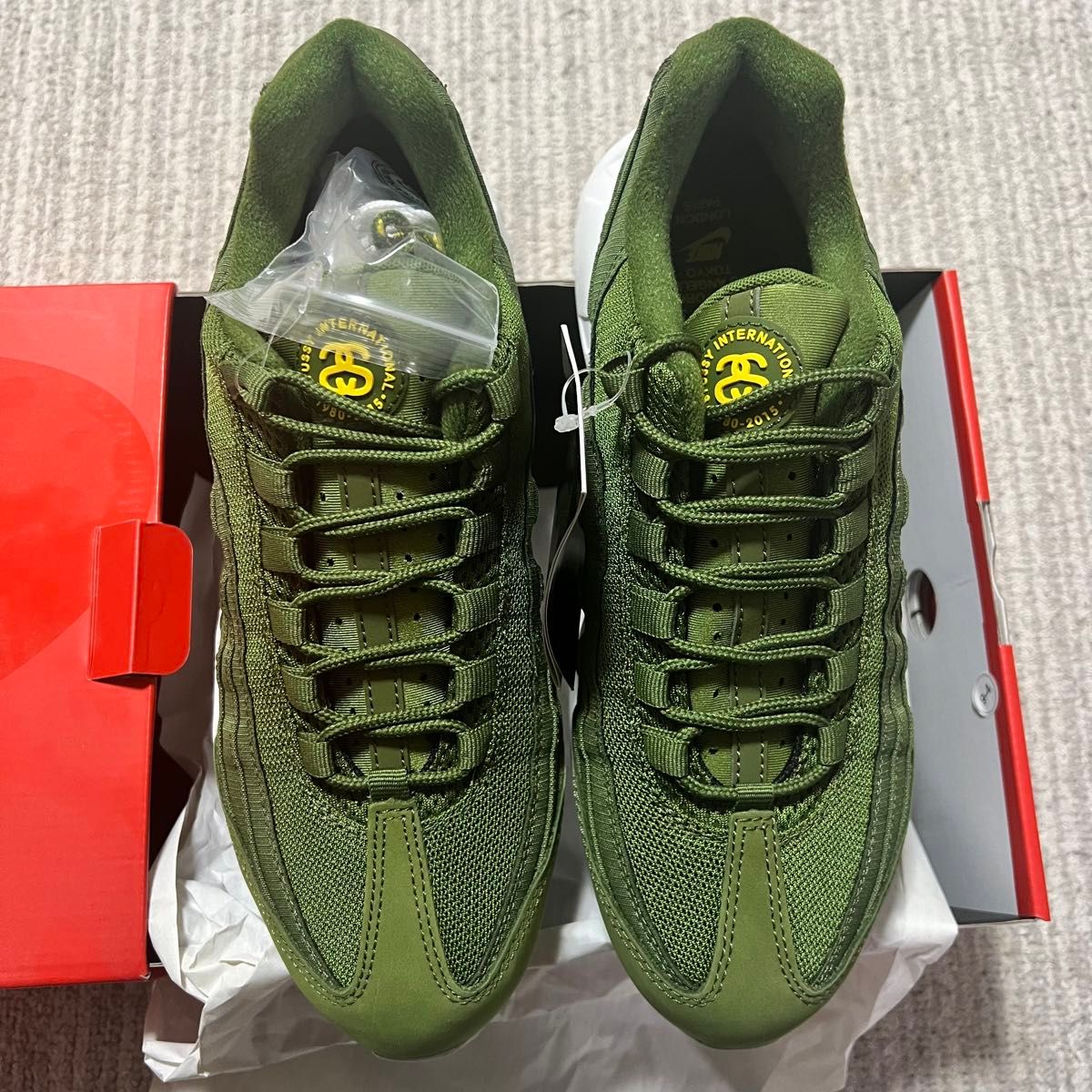 最終値下げ　新品　Stussy x NIKE Air Max 95 Olive