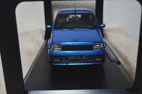  Norev Renault 5 GT turbo 1/18 minicar thank blue 