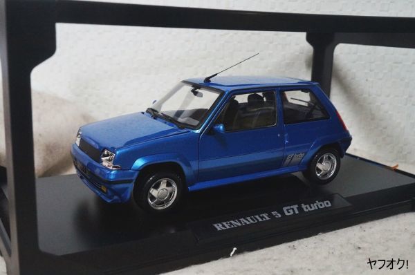  Norev Renault 5 GT turbo 1/18 minicar thank blue 