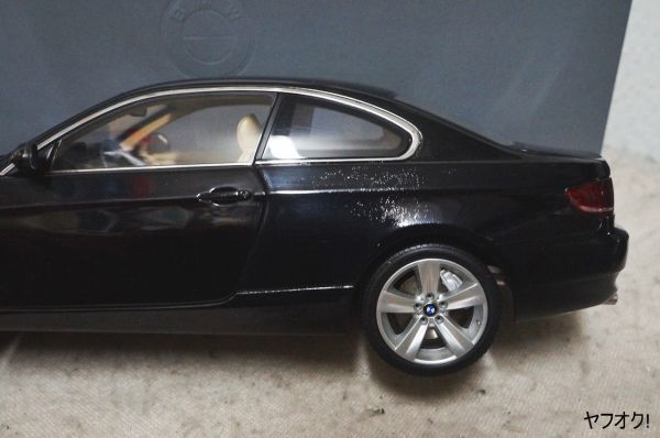【送料無料ライン/39ショップ】 3シリーズ BMW クーペ 乗用車 ② 黒 ミニカー 1/18 E92 乗用車