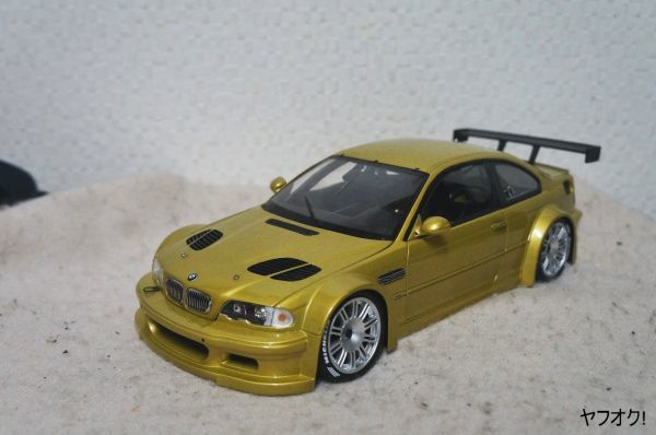 ミニチャンプス BMW M3 GTR 2001 1/18 ミニカー