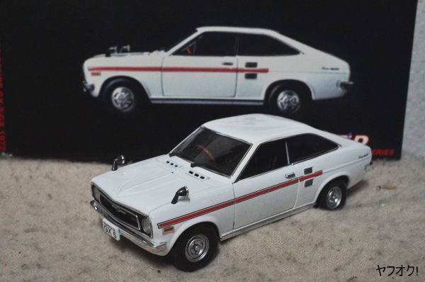 ピットロード 日産 サニー B110 1200クーペ GX/GX-5 1972 1/24 ミニカー