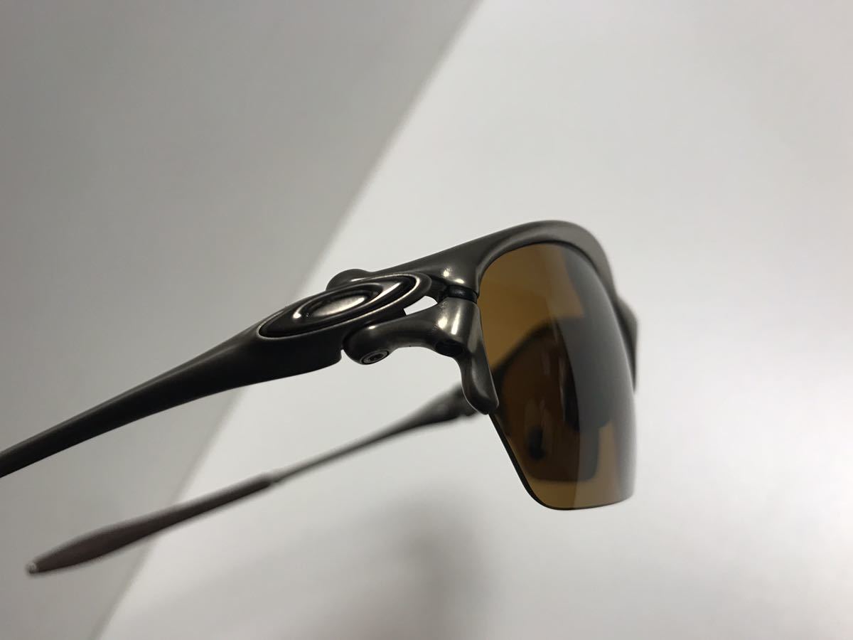 OAKLEY サングラス オークリー ハーフX PLASMA tungsten iridium OAKLEY Half X X-metal 極美品 レア！_画像6