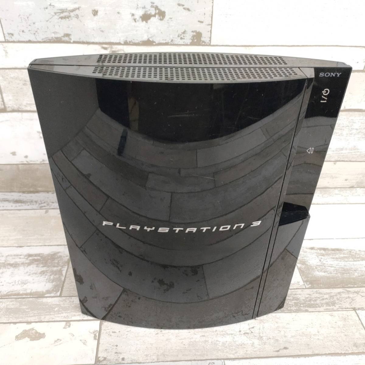 PS3 60GB CECHA00 ブラック PS PS2 PS3 初期型 通電◯_画像1