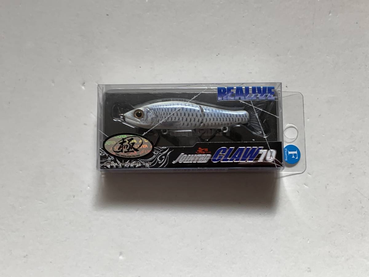 ガンクラフト《REALIVE ジョインテッドクロー 70　Type-F　FAINT GLOW SHAD》_画像1