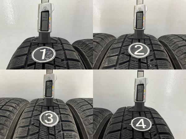 中古タイヤ 4本セット 155/65R14 75Q ヨコハマ ICE GUARD IG50 PLUS 冬 スタッドレス 155/65/14 サクラ/ウェイク b4951_画像6