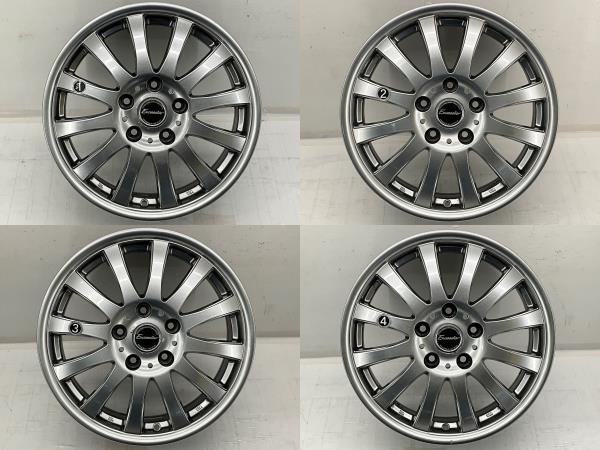 中古アルミホイール 4本セット 16×6.5J +38 5穴 PCD114.3 16インチ EXCEEDER c1187_画像3