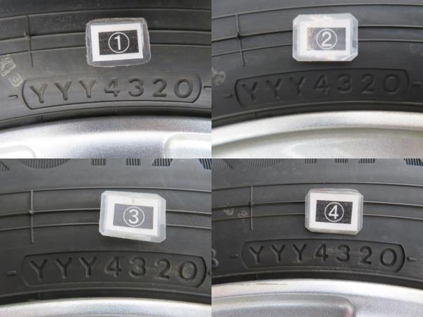 中古タイヤ ホイールセット 215/65R16 98Q 16インチ 16x6.5J +38 5穴 PCD114.3 冬 トヨタ車用 送料無料（沖縄、離島除く）a19109_画像7