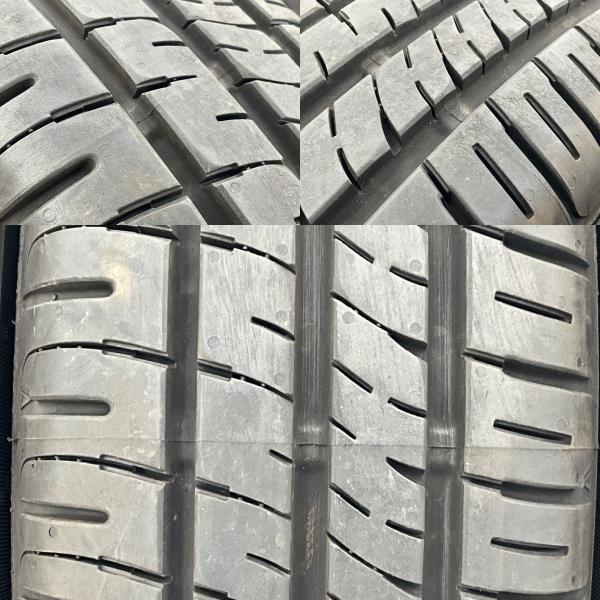 中古タイヤ 4本セット 155/65R13 73S ダンロップ ENASAVE EC204 夏 サマー 155/65/13 ゼスト/ラパン b4911_画像5