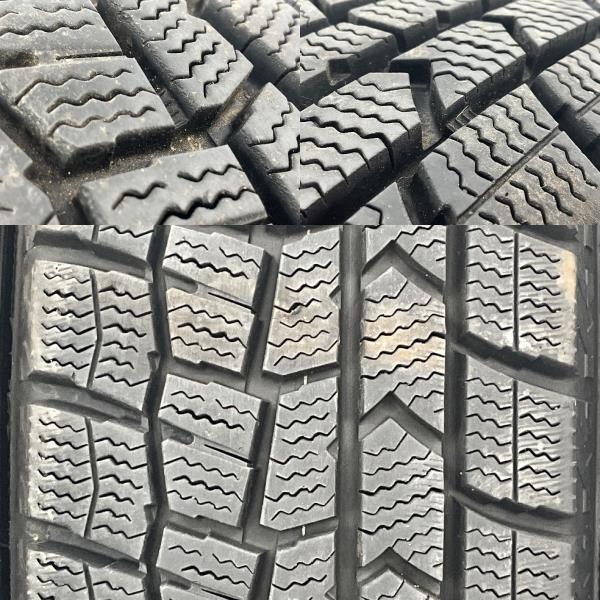 中古タイヤ 4本セット 165/80R13 83Q ダンロップ WINTERMAXX WM02 冬 スタッドレス 165/80/13 サクシード ワゴン b4938_画像5