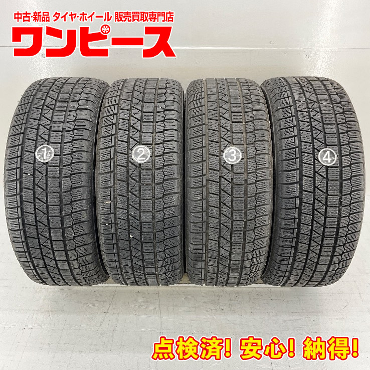 中古タイヤ 4本セット 215/50R17 91H ケンダ ICETEC NEO KR36 冬 スタッドレス 215/50/17 ヴォルツ/ノア b4994_画像1