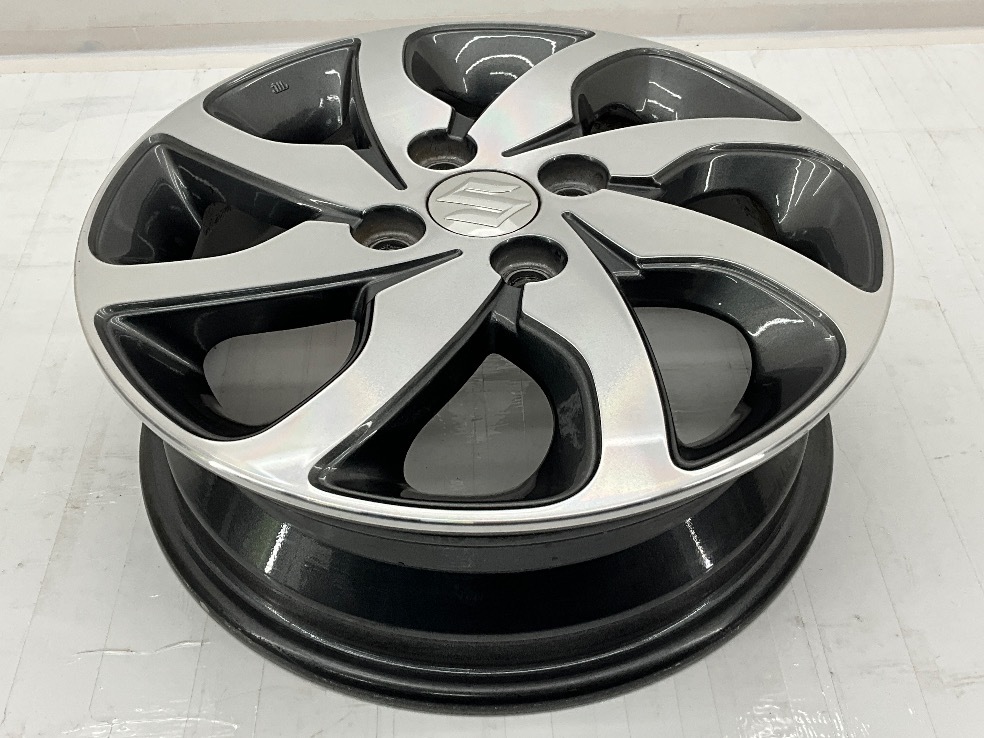 中古アルミホイール 4本セット 14×4.5J +50 4穴 PCD100 14インチ スズキ純正 c1190_画像4