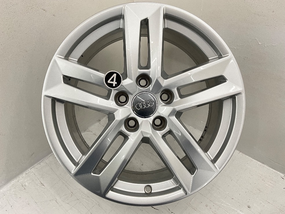 中古アルミホイール 4本セット 17×7J +42 5穴 PCD112 17インチ アウディ純正 Audi c1270_画像6