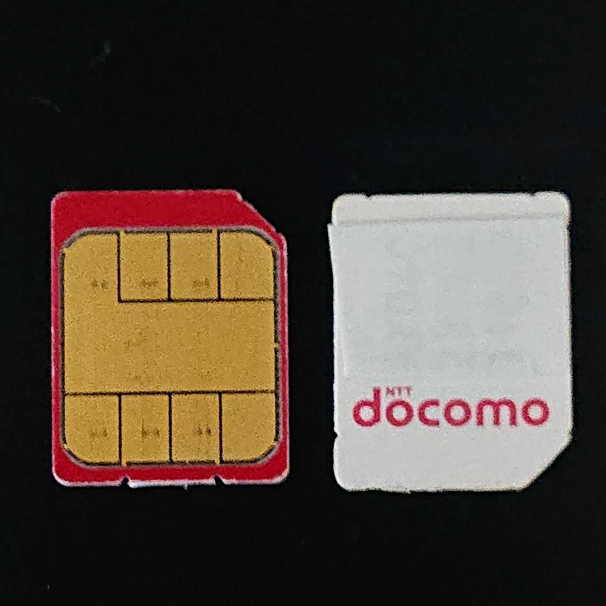送料63円 DOCOMO ドコモ アクティベーションSIMカード1枚SIM 解約済み/携帯電話用 マイクロシム（micro Sim)アクティベートどこも_画像1
