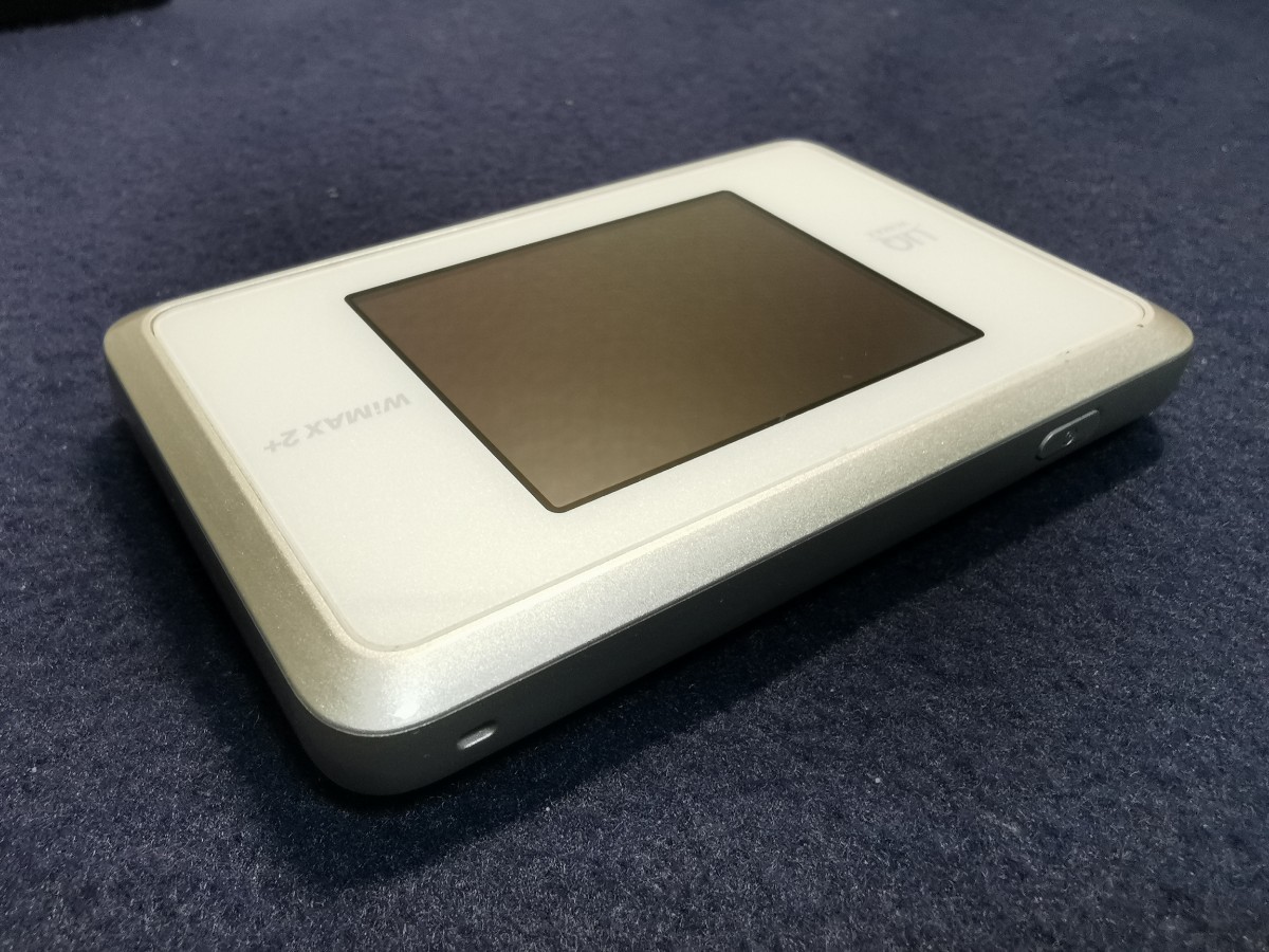 美品 UQ WiMAX2+ Speed Wi-Fi NEXT WX03 モバイルルーター ポケットWiFi の画像5