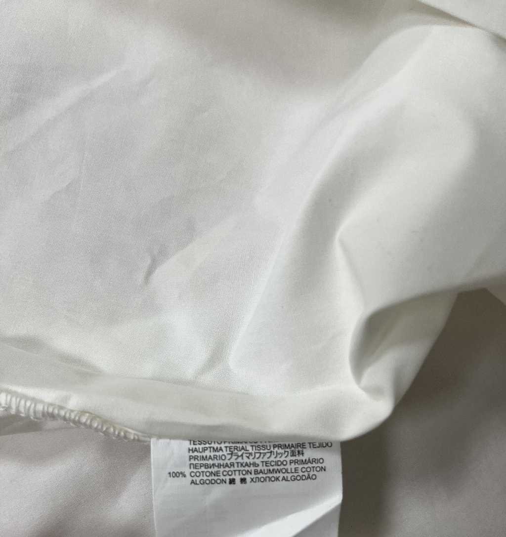 MAISON MARGIELA メゾン マルジェラ MM6 長袖シャツ シャツ 上着 ホワイト 中古 L ＧN 2_画像7