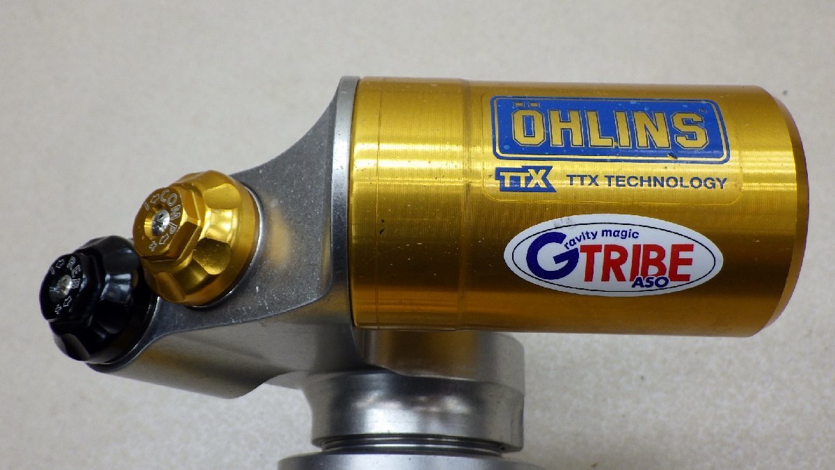 A925 GSX-R1000 GT77A OHLINS TTX リアショック オーリンズ リアサスペンション　GSXR1000 コンペ レース仕様車_画像5