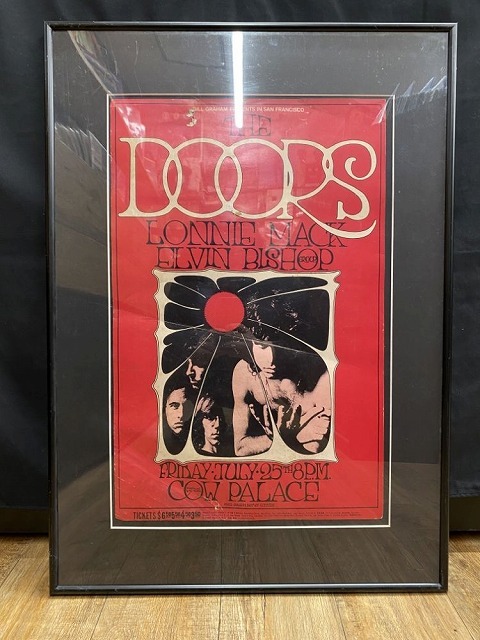 [ время ограничено 20%OFF распродажа товара ] постер DOORS / COW PALACE 1969.7.25 (US-ORIGINAL)