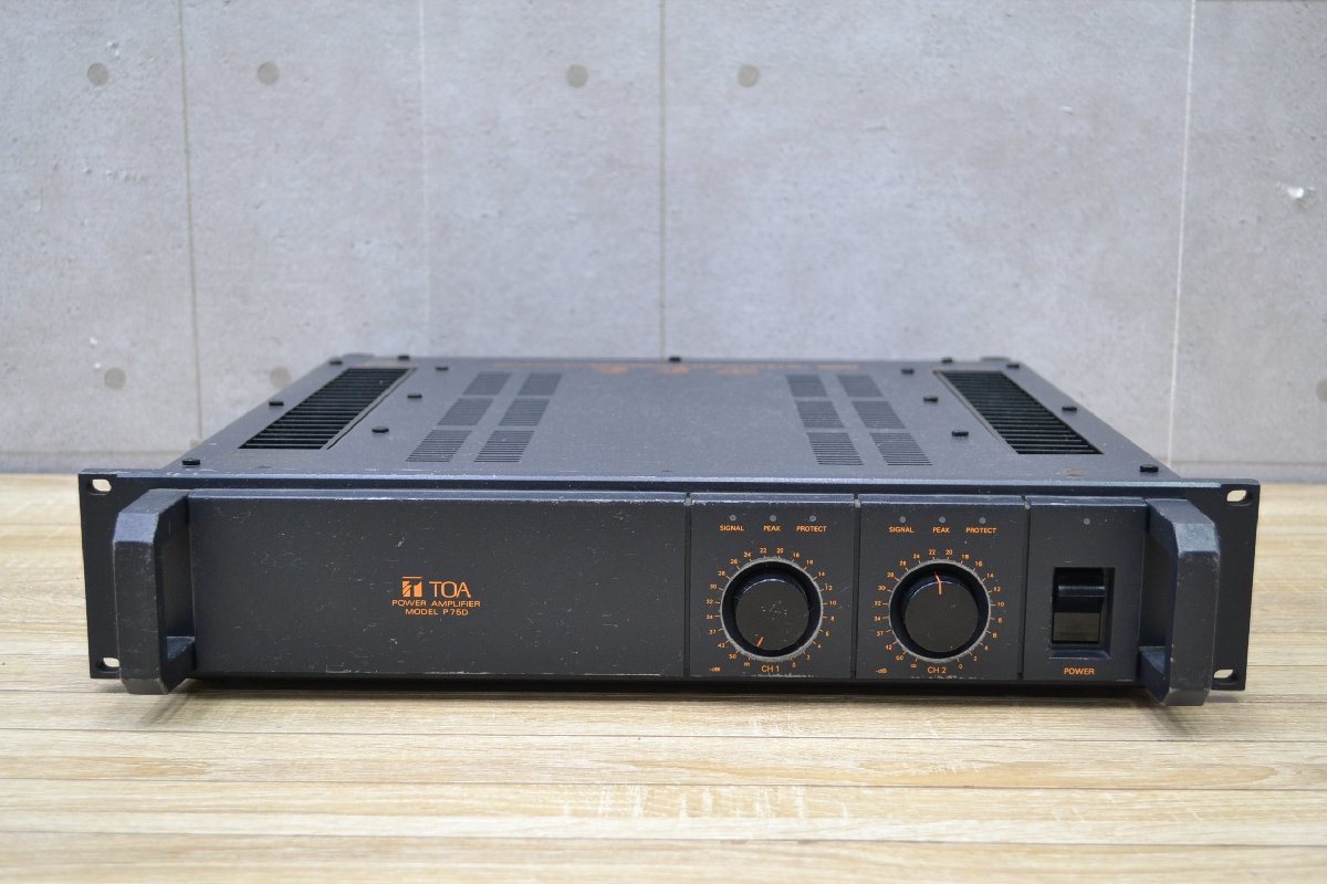 E178# Junk #TOA#POWER AMPLIFIER#P75D# для бизнеса усилитель мощности 