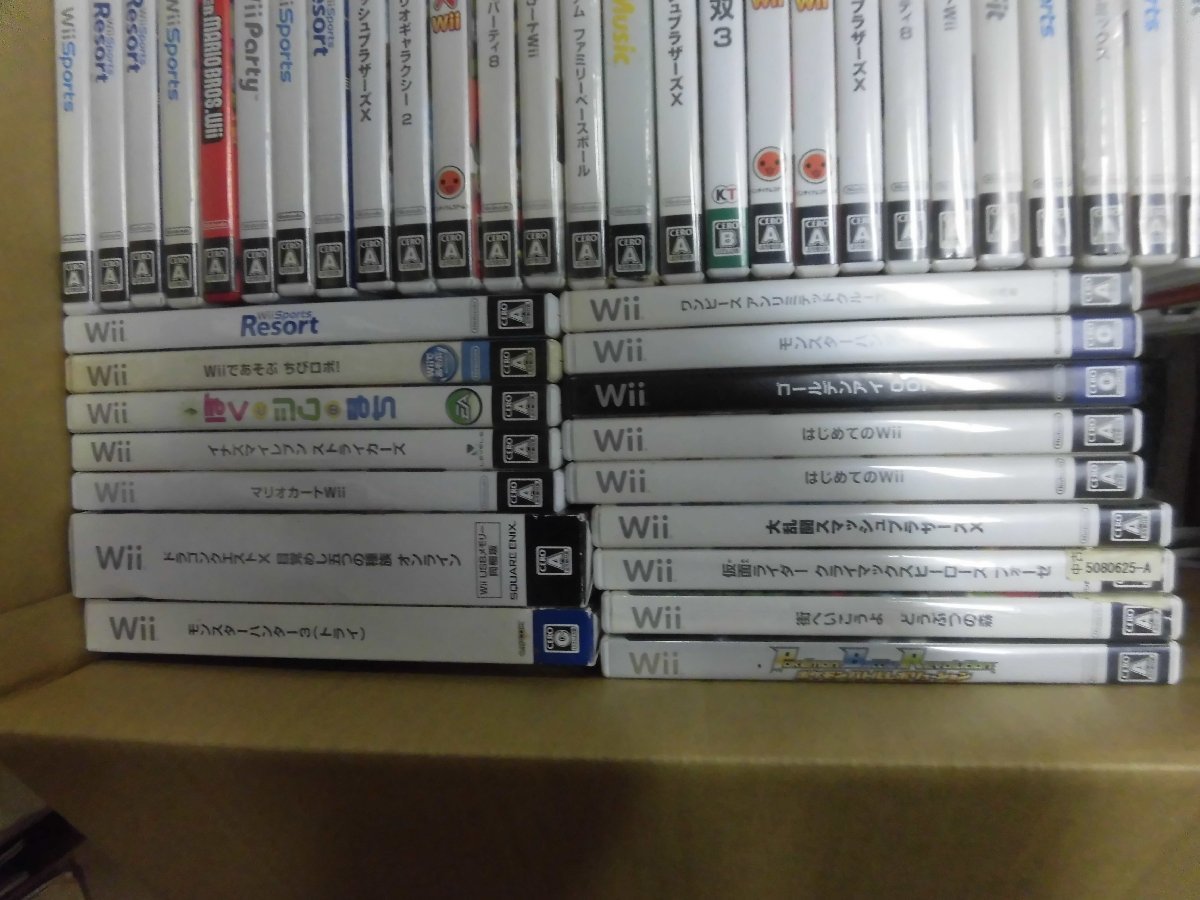 1円スタート ジャンク 動作未確認 任天堂 Wii ソフト 115本 セット まとめ売り　　N_画像8