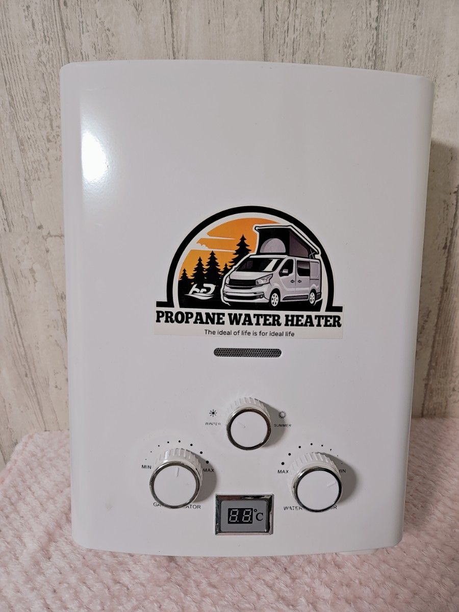 Hapyvergo 携帯用LPガス給湯器 7L タンクレス 湯沸器 1 85 G Hapyvergo 携帯用LPガス給湯器 7L タンクレス 湯沸器 1 85 G